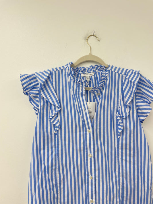 Free Assembly ruffle top Size S / NWT