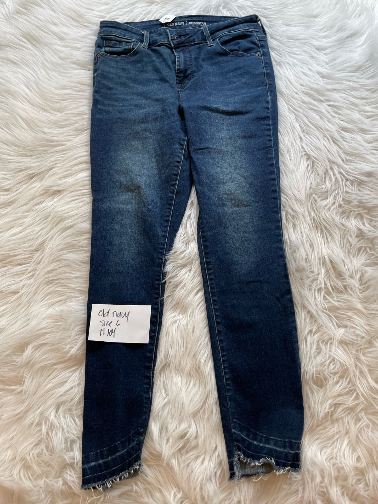 Old Navy Rockstar skinny  Size 6/EUC