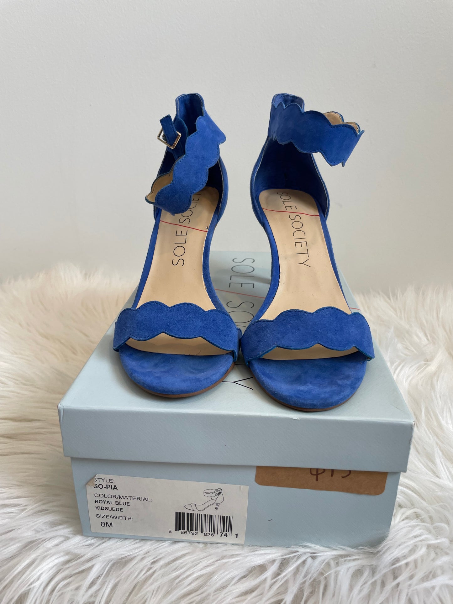 Sole Society high heels Size 8