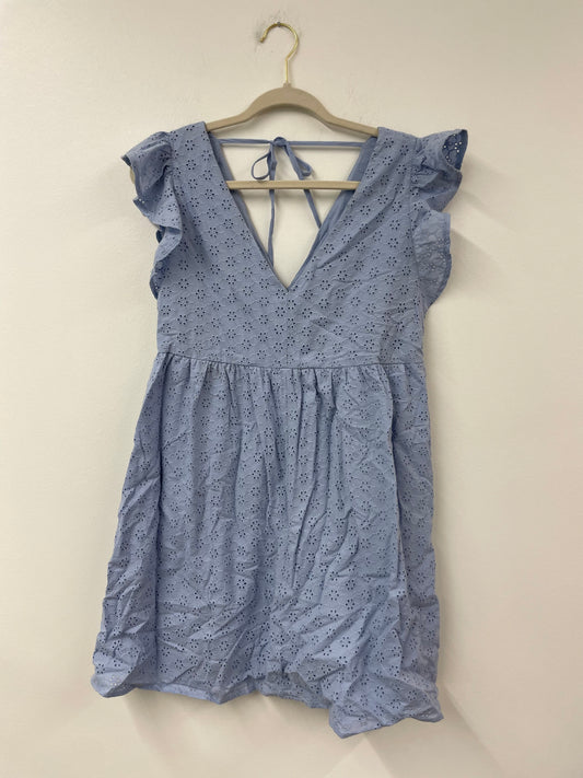 Jessica Simpson eyelet babydoll mini dress Size S /NWT