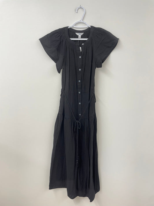Time and Tru flutter sleeve button down midi dress Size S / NWT