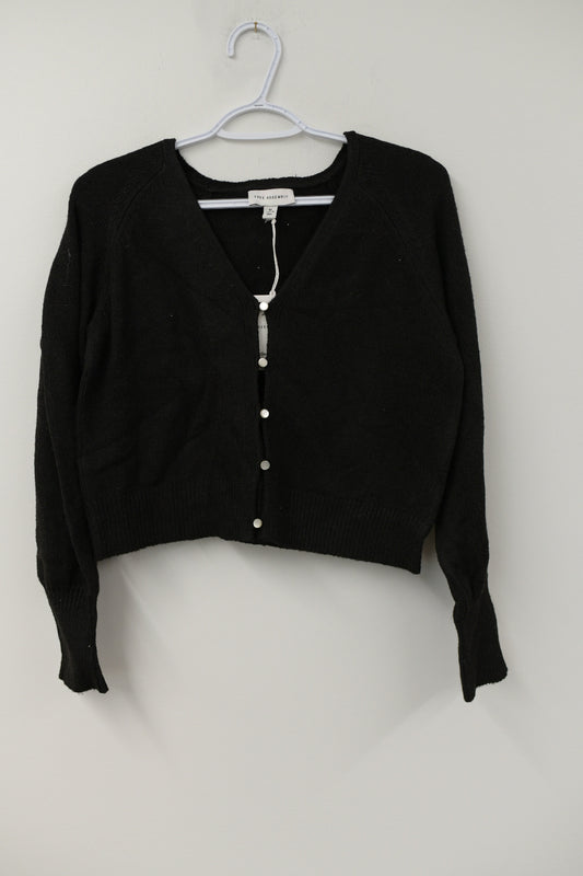 Free Assembly button up sweater cardigan Size M/ NWT