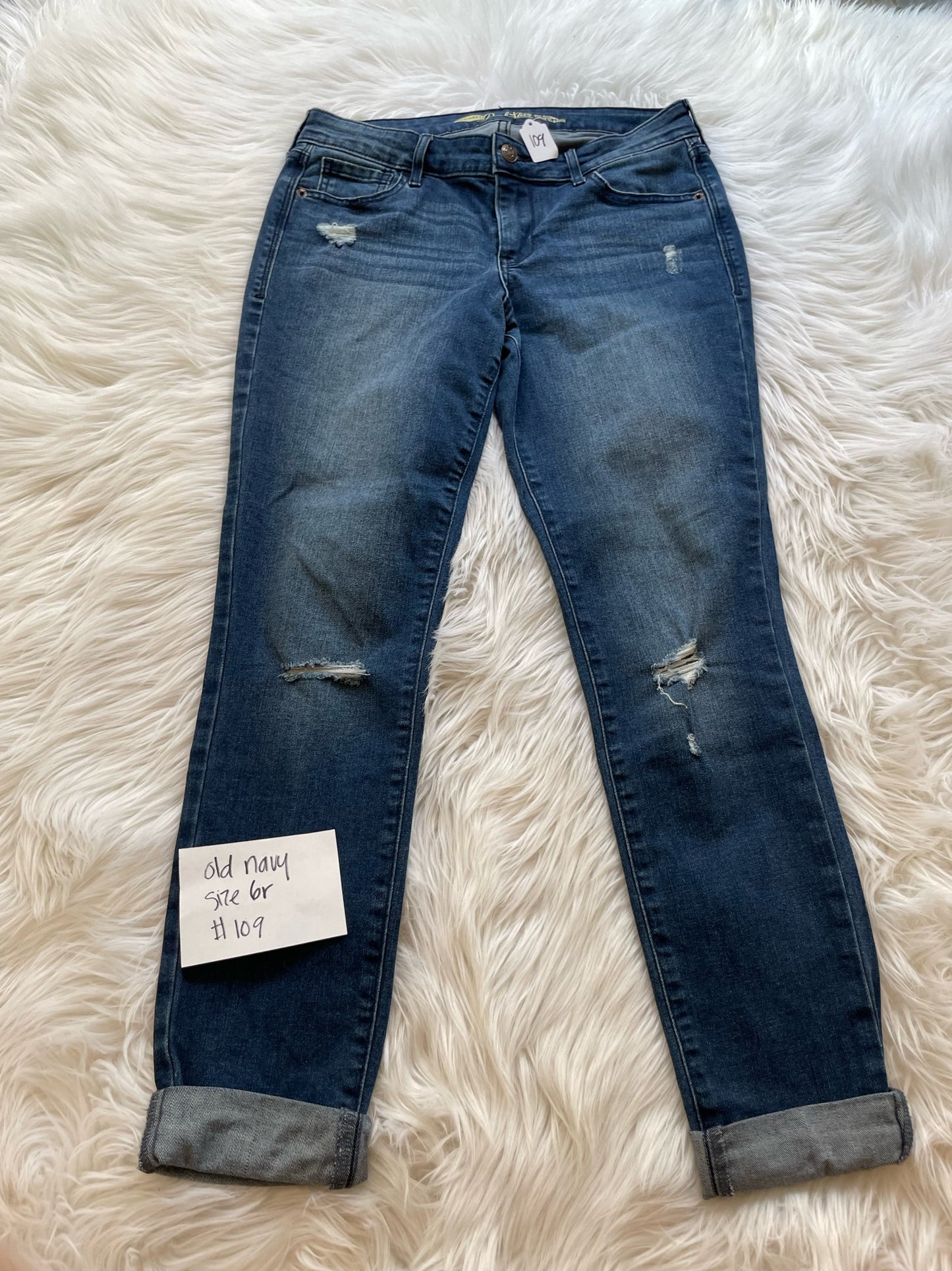 Old Navy Rockstar jeans Size 6r/EUC