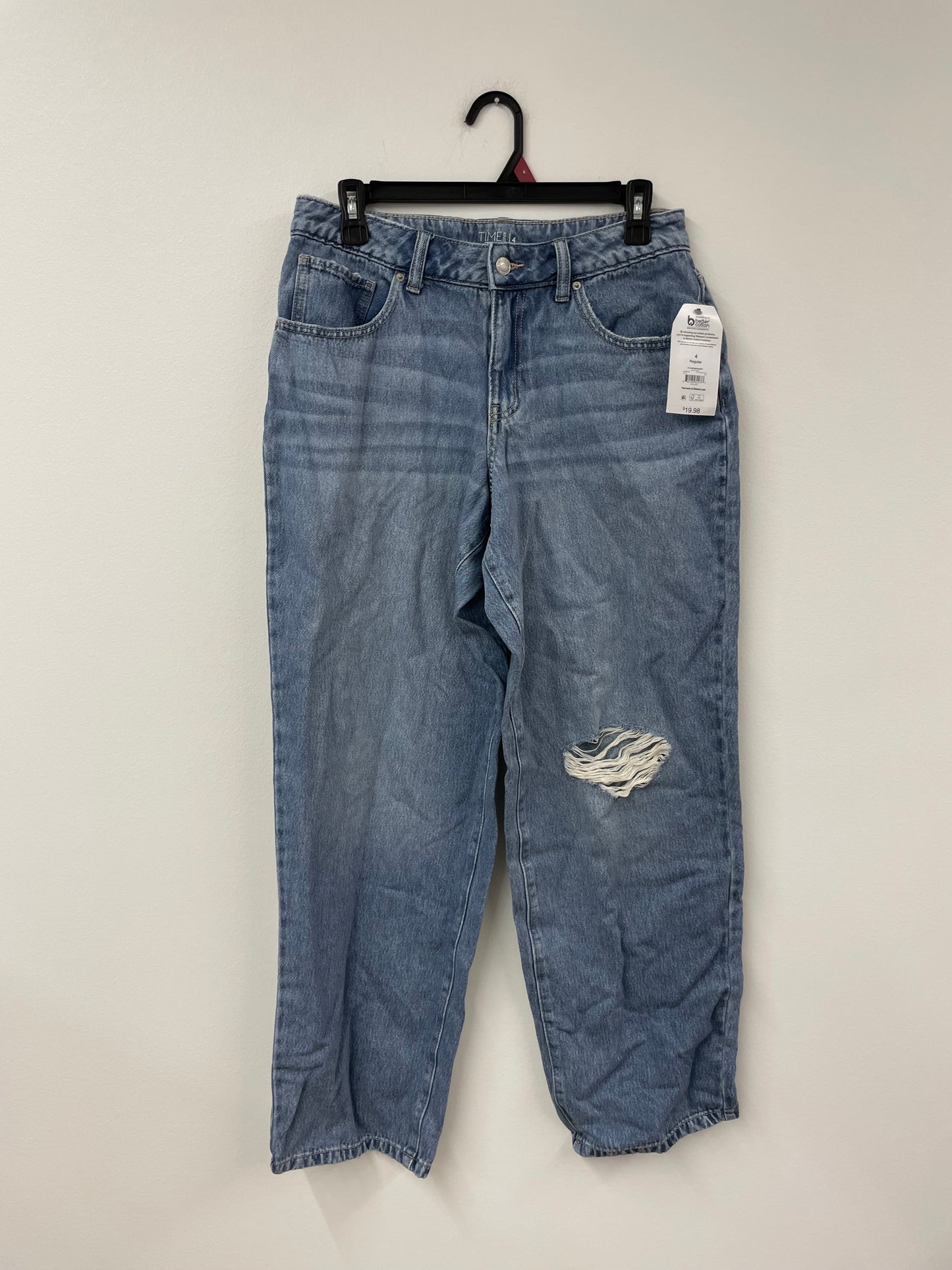 Time and Tru low rise baggy jeans Size 4 / NWT