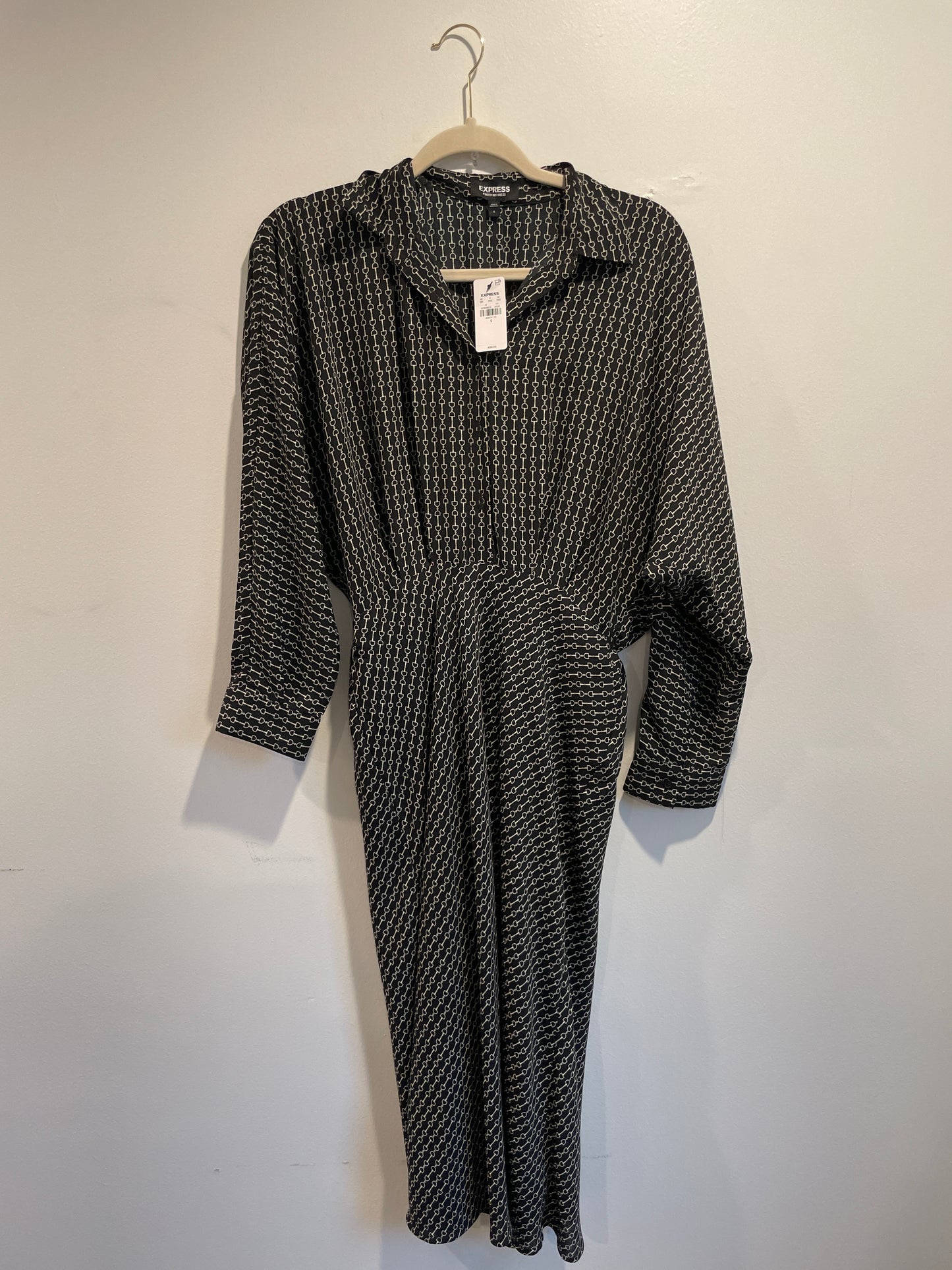 Express long sleeve midi dress / Size S / NWT