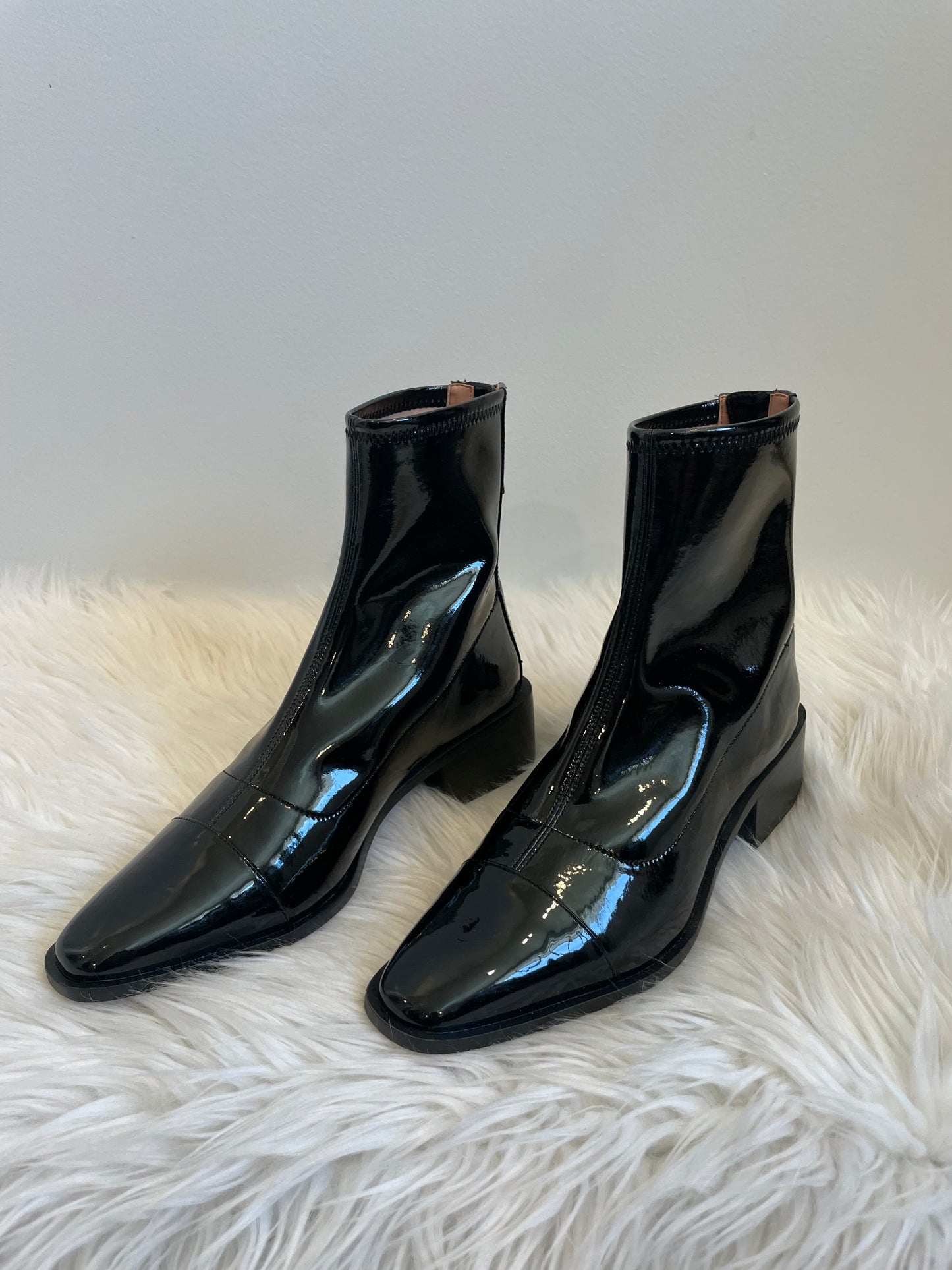 Paolo black Venatax booties Size 8