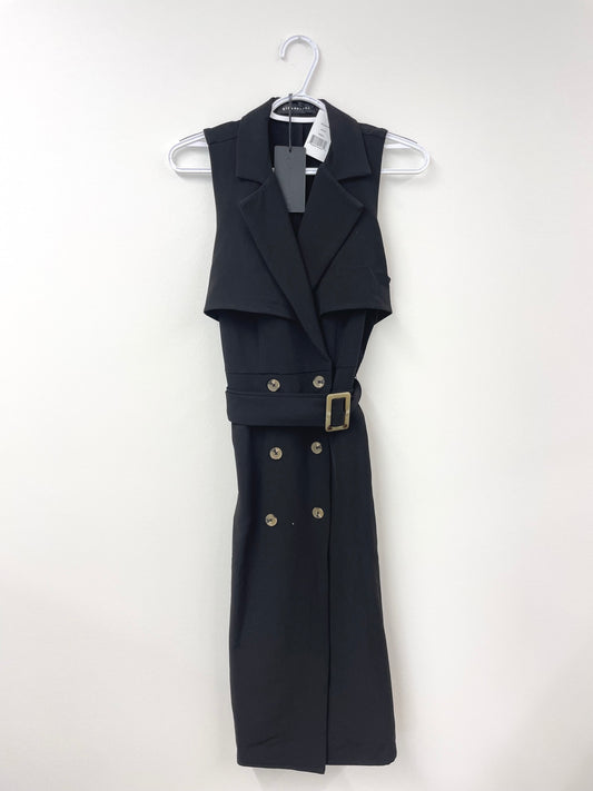 Gibson look sleeveless trench midi dress Size XS / NWT