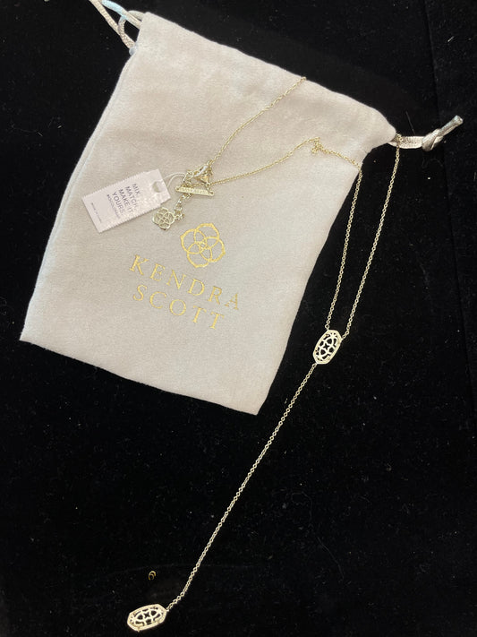 Kendra Scott mix and match necklace (customizable)