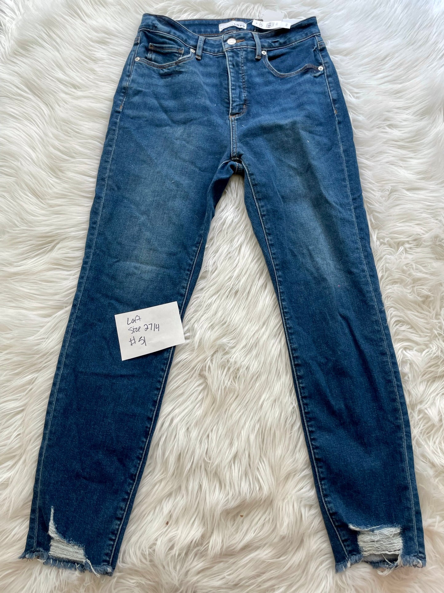Loft jeans Size 27/4 /NWT