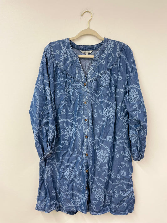 Pioneer Woman long sleeve mini dress Size S /EUC