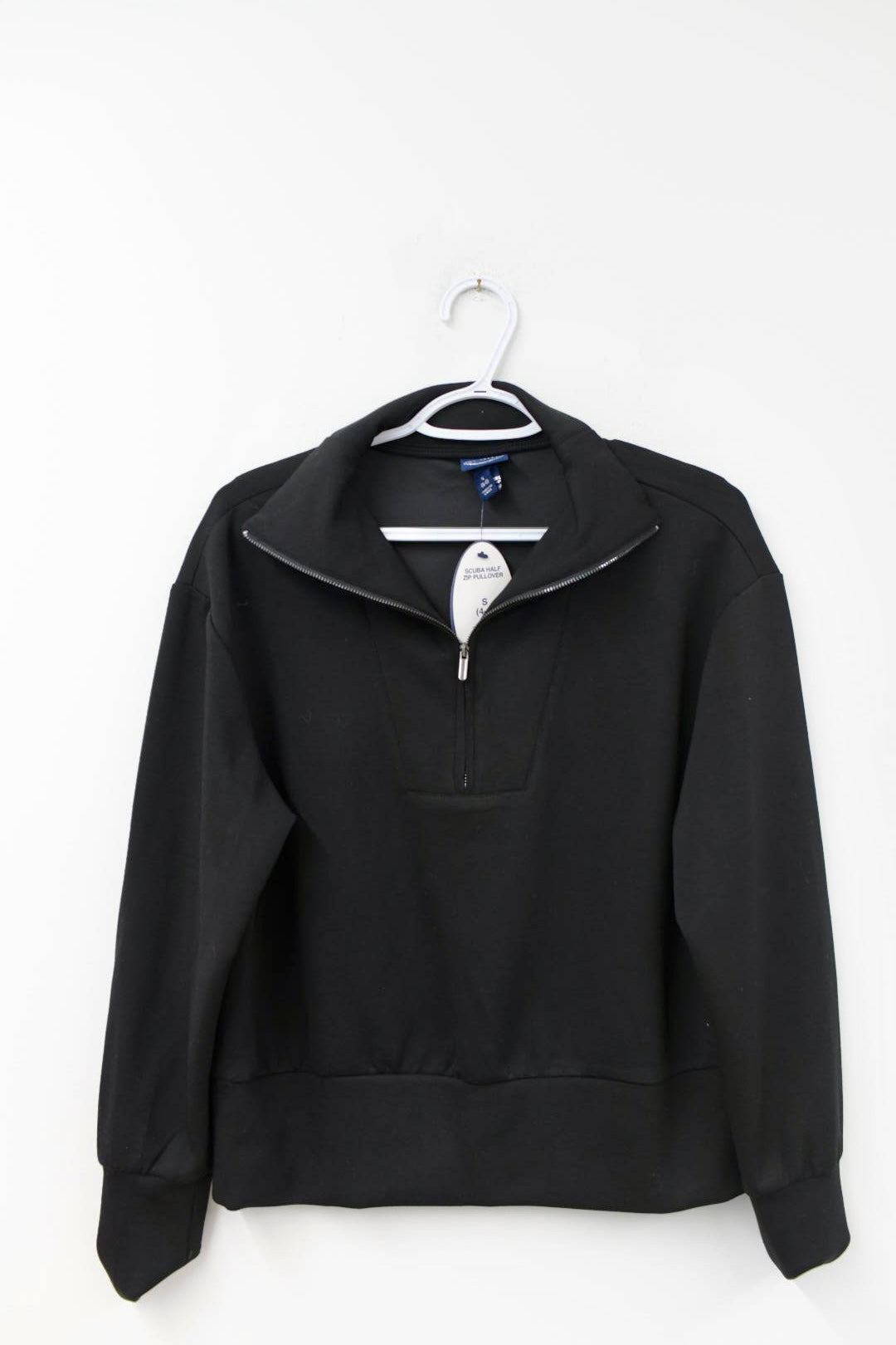 Scoop scuba half zip pullover Size S / NWT