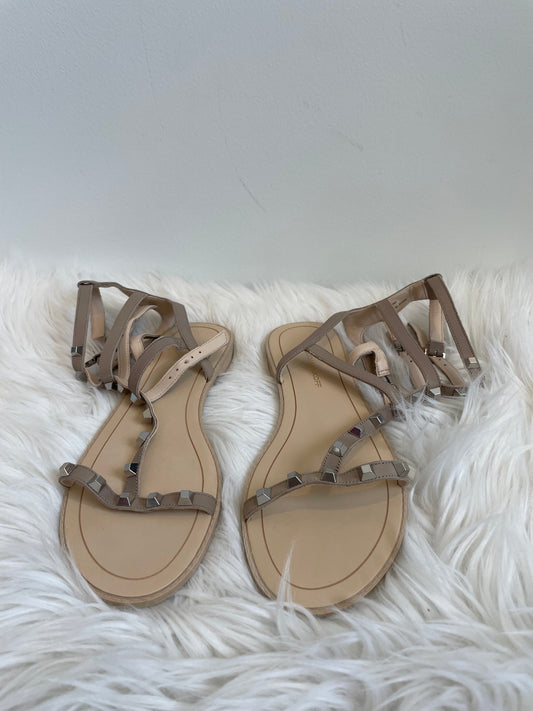 REBECCA Minkoff Leather Gladiator Sandals with studs Size 8 NEW