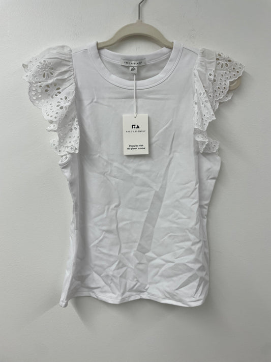 Free Assembly flutter sleeve top Size S / EUC