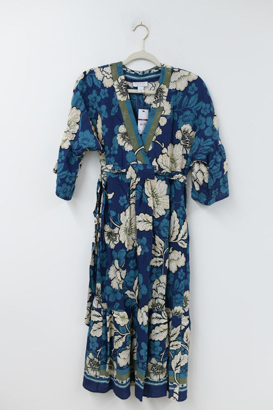 Sofia kimono sleeve midi dress Size S /NWT