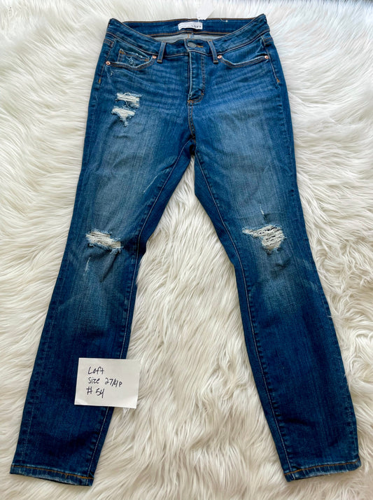 Loft jeans Size 27/4r /EUC