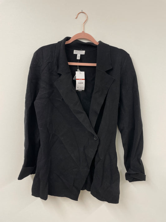 Sofia crossover knit blazer Size M / NWT