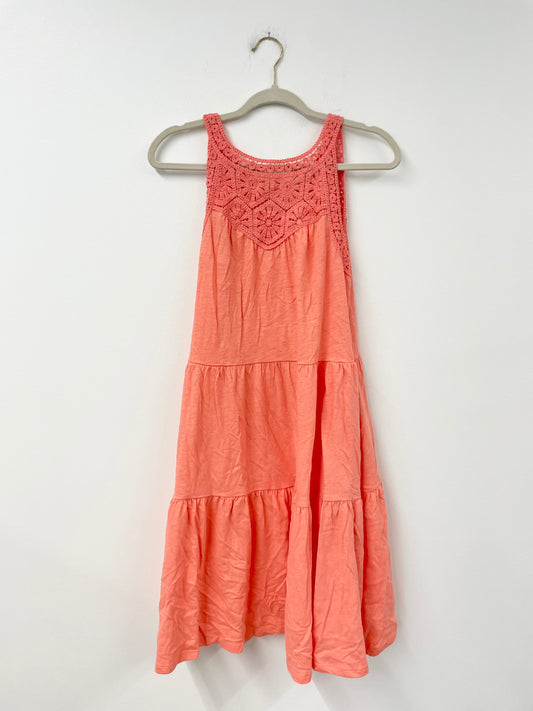 Time and Tru crochet sleeveless mini dress Size S / EUC
