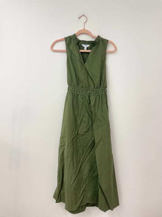 Time and Tru ruched bodice midi dress Size XS / EUC