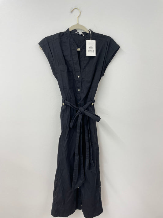 Free Assembly midi tie dress with capped sleeves Size S / NWT