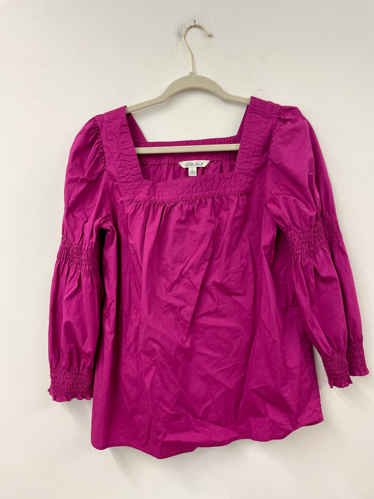 Pioneer Woman long sleeve square neck top Size S / EUC