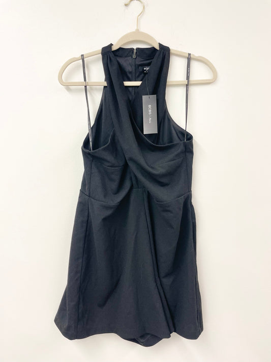 BCBG Paris cross halter mini dress Size M / NWT