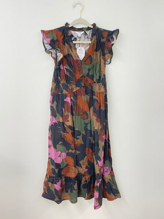 Time and Tru flutter sleeve midi dress Size S / NWT