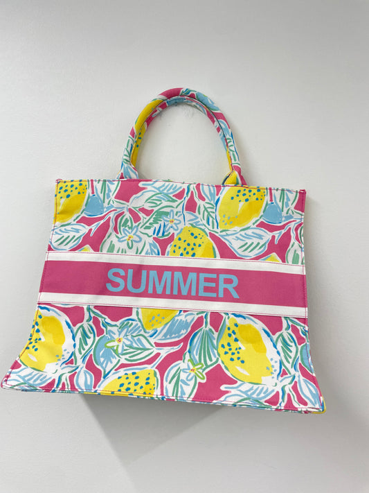London Fog canvas bag