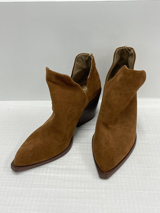 Vince Camuto suede booties Size 8 / NWOT