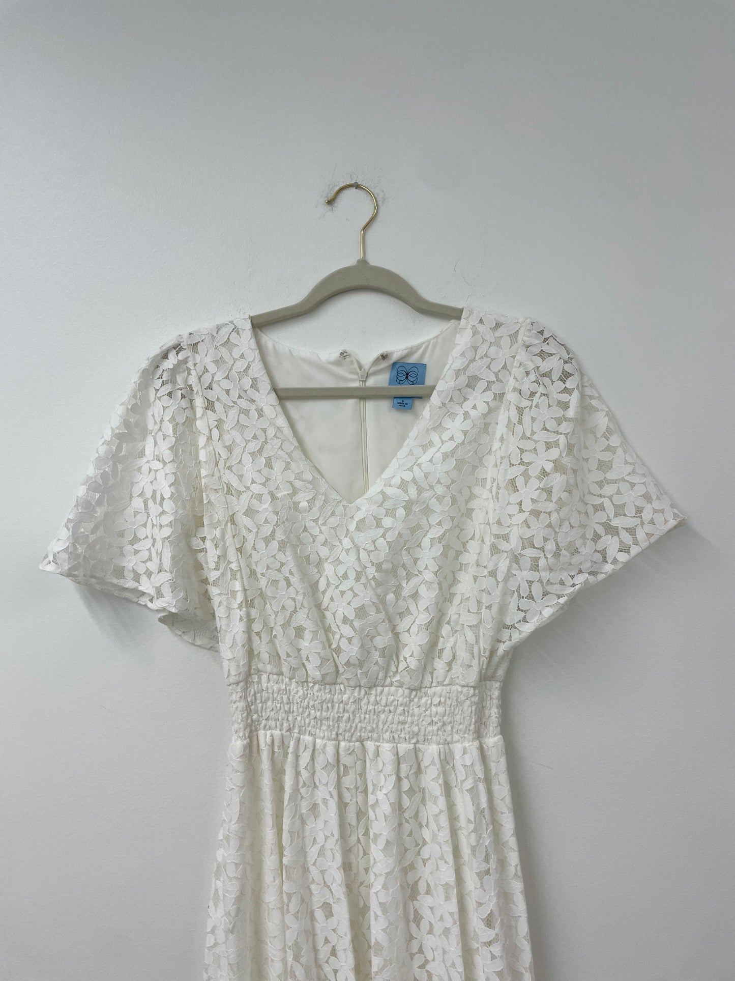 Cece short sleeve lace maxi dress Size S / EUC