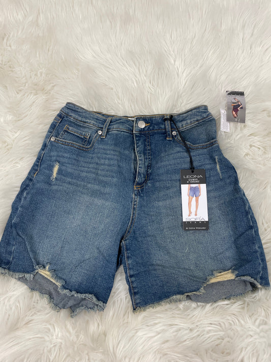 Sofia curvy 6" jean shorts Size 4 \NWT