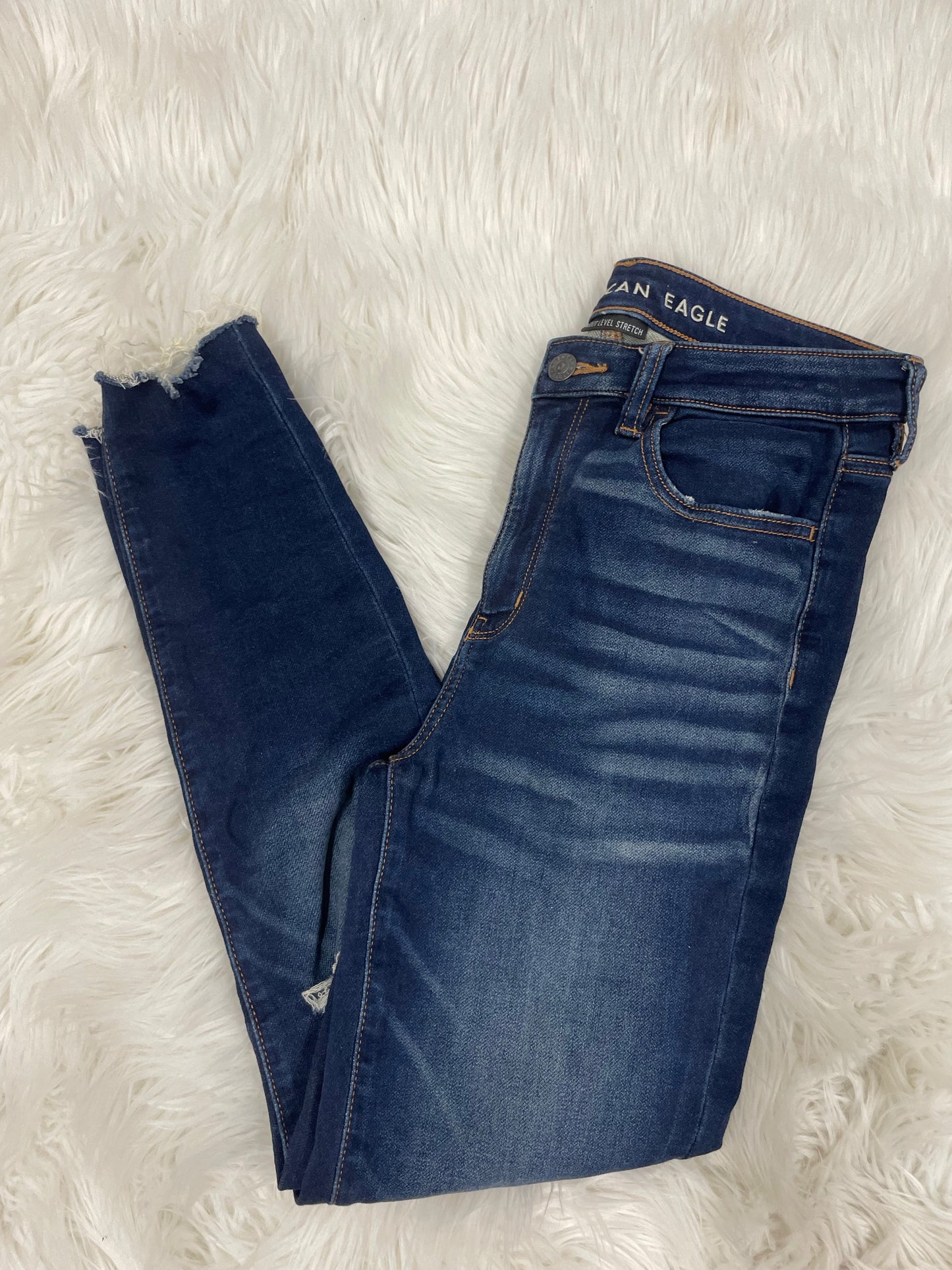 American Eagle super high rise jegging skinny jeans Size 4S \EUC