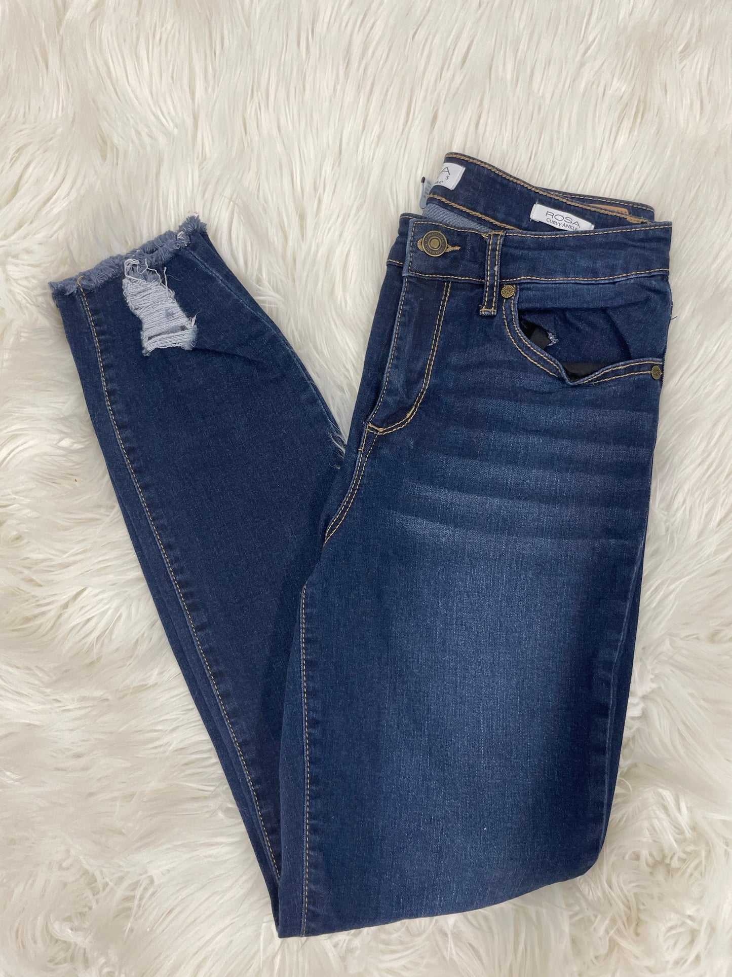 Sofia rosa super high rise curvy ankle jeans Size 2 \EUC