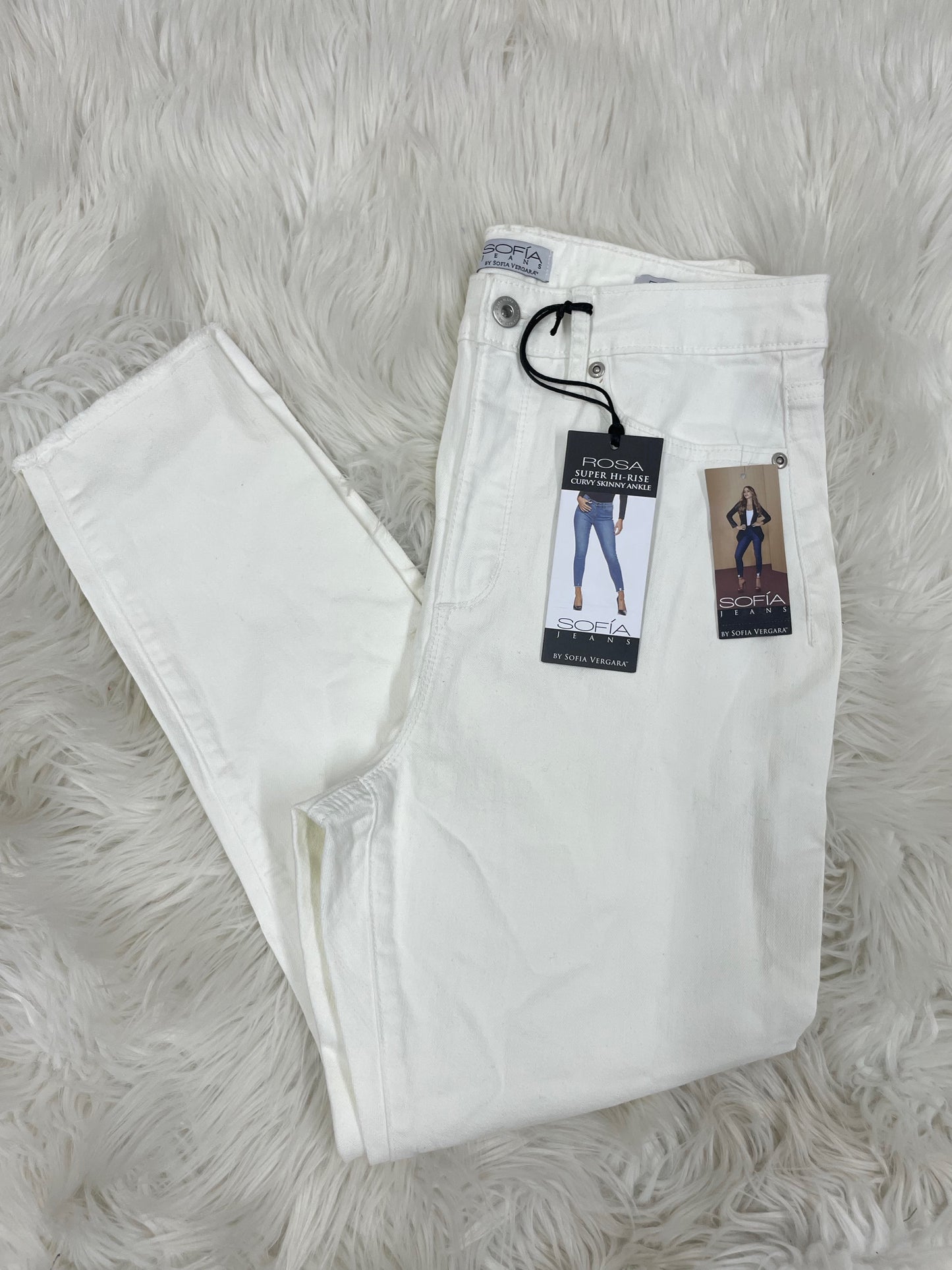 Sofia super high rise curvy skinny ankle jeans Size 6short \NWT